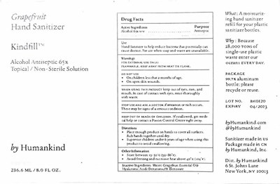 Ingredients (Byhumankind Label)